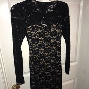 Black Lace Dress
